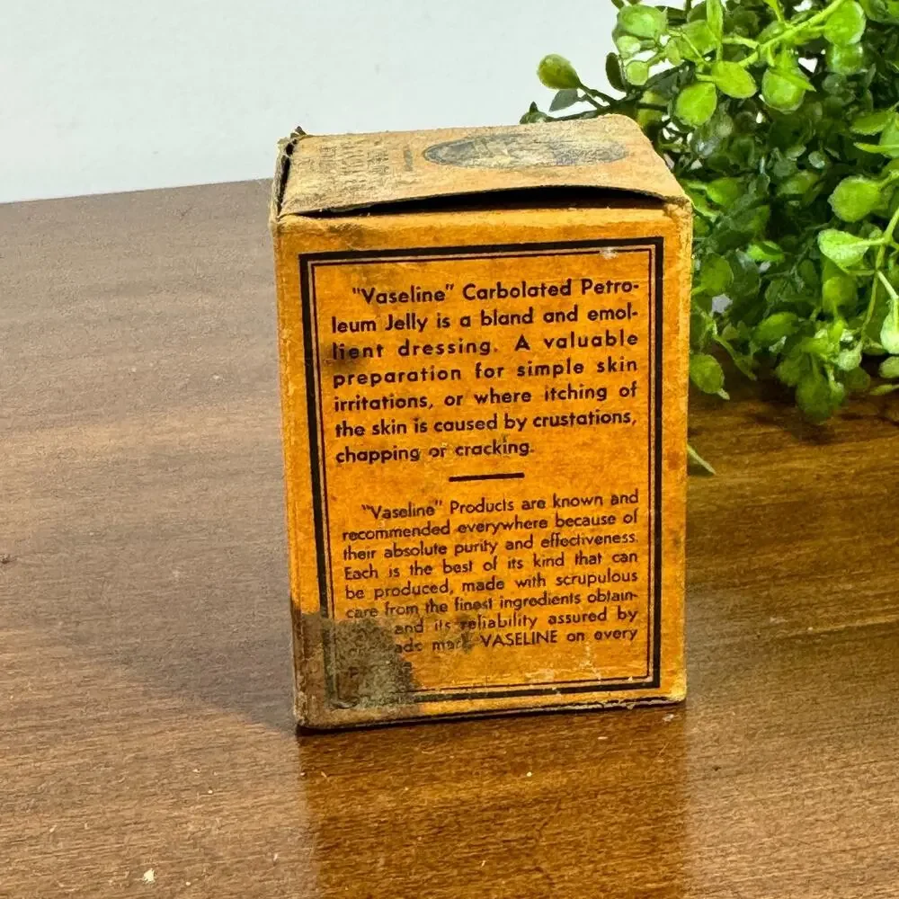 Vaseline Chesebrough Mfg. vintage vaseline